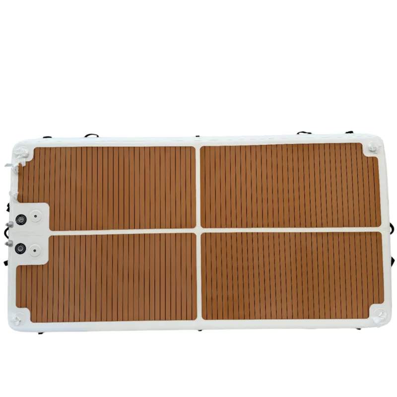Aufblasbarer Dock 4 x 2 Meter